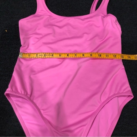 PINK Active Hot Pink One Piece Swimsuit Size Medium - Picture 5 of 10